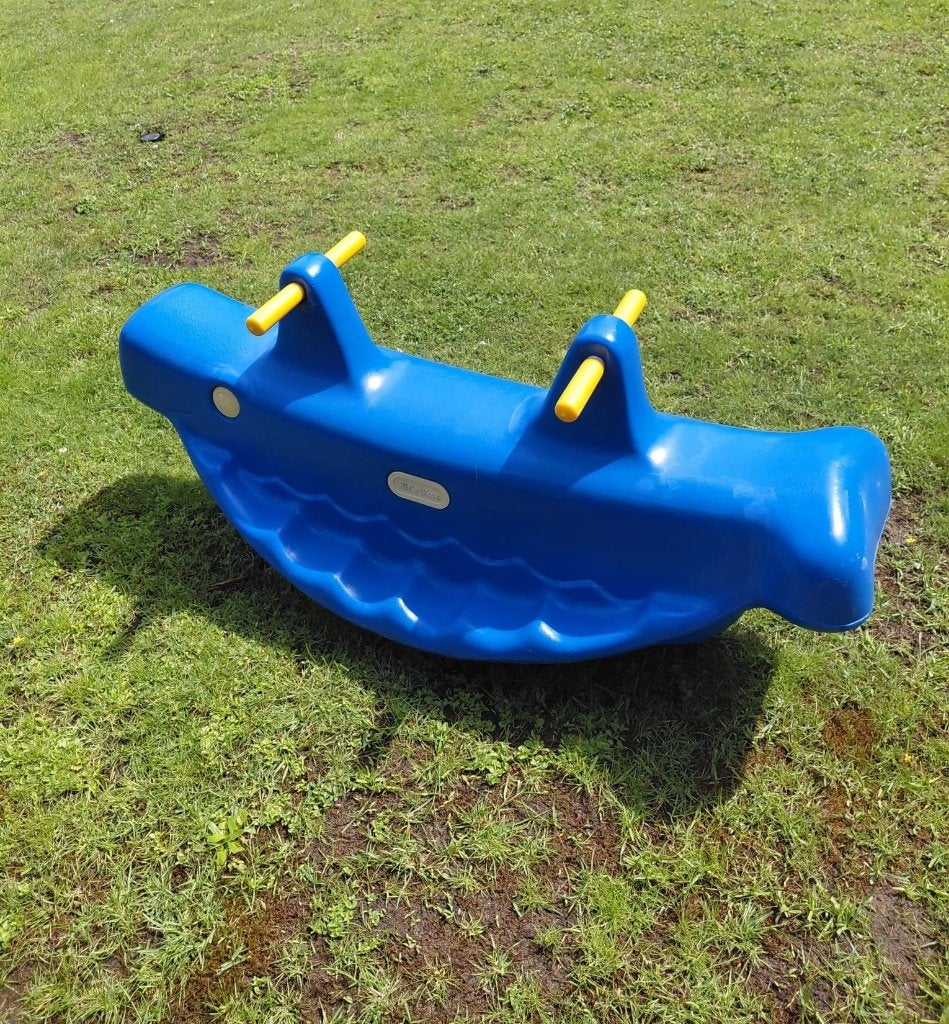 Little Tikes wip walvis, Ophalen, Gebruikt