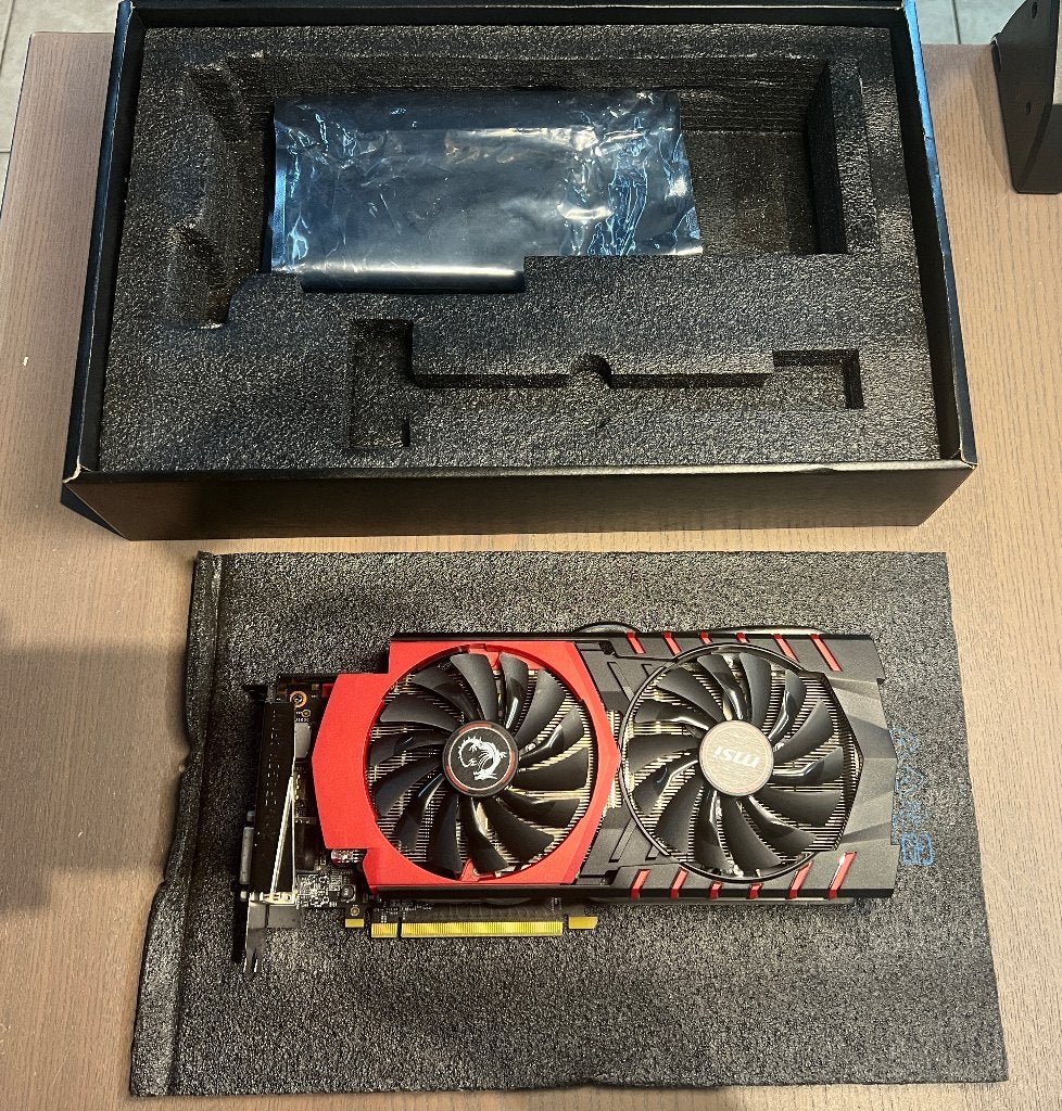MSI GeForce GTX 970 4GB Gaming Videokaart, PCI-Express 3, Gebruikt, Ophalen of Verzenden, GDDR5