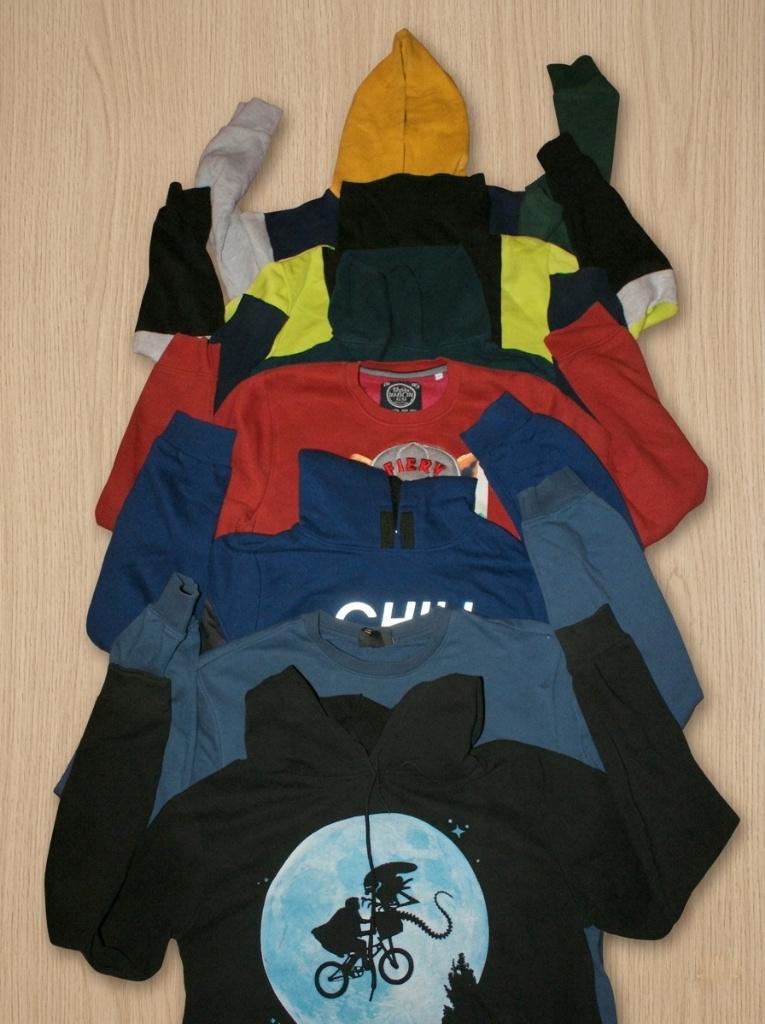 Set 7 aparte sweaters sweatshirts hoodies, maat S, z.g.a.n., Kleding | Heren, Truien en Vesten, Ophalen of Verzenden, Zo goed als nieuw