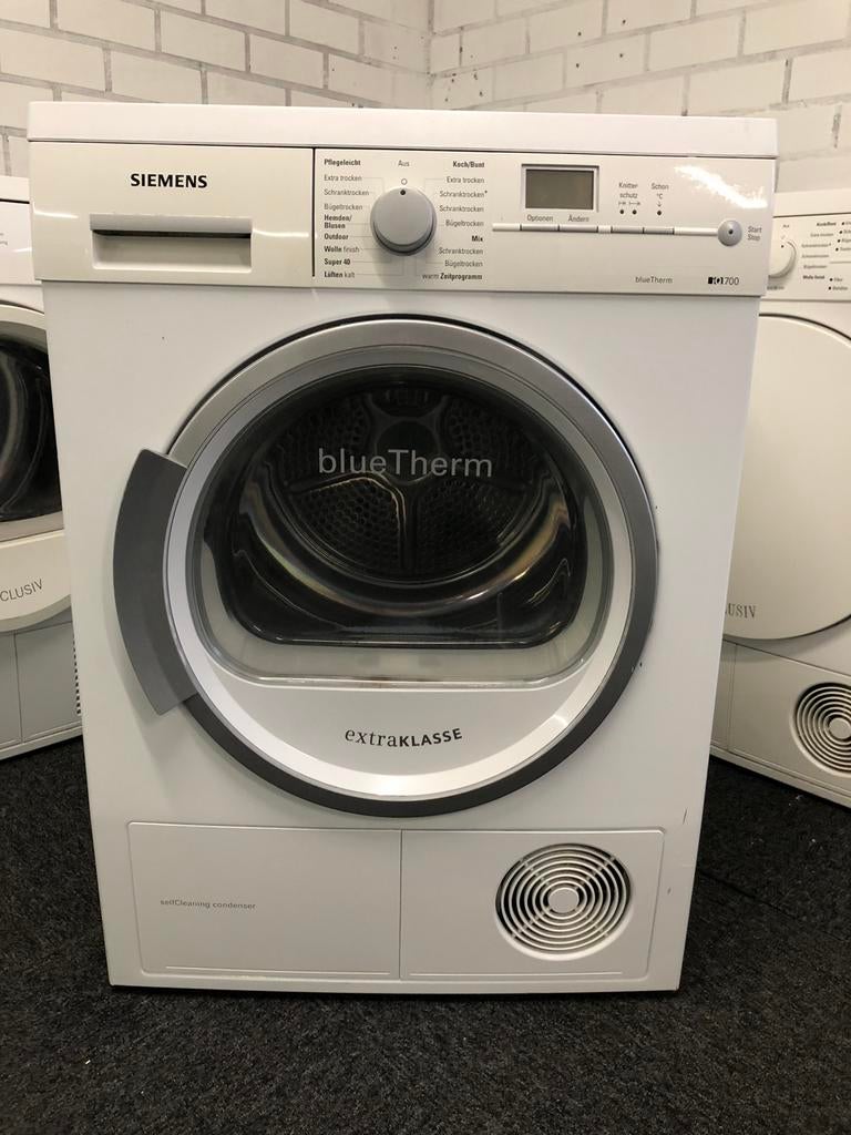 €229 Warmtepomp droger Siemens iQ700 A++ MET GARANTIE, Witgoed en Apparatuur, Wasdrogers, Ophalen, 6 tot 8 kg, Minder dan 85 cm
