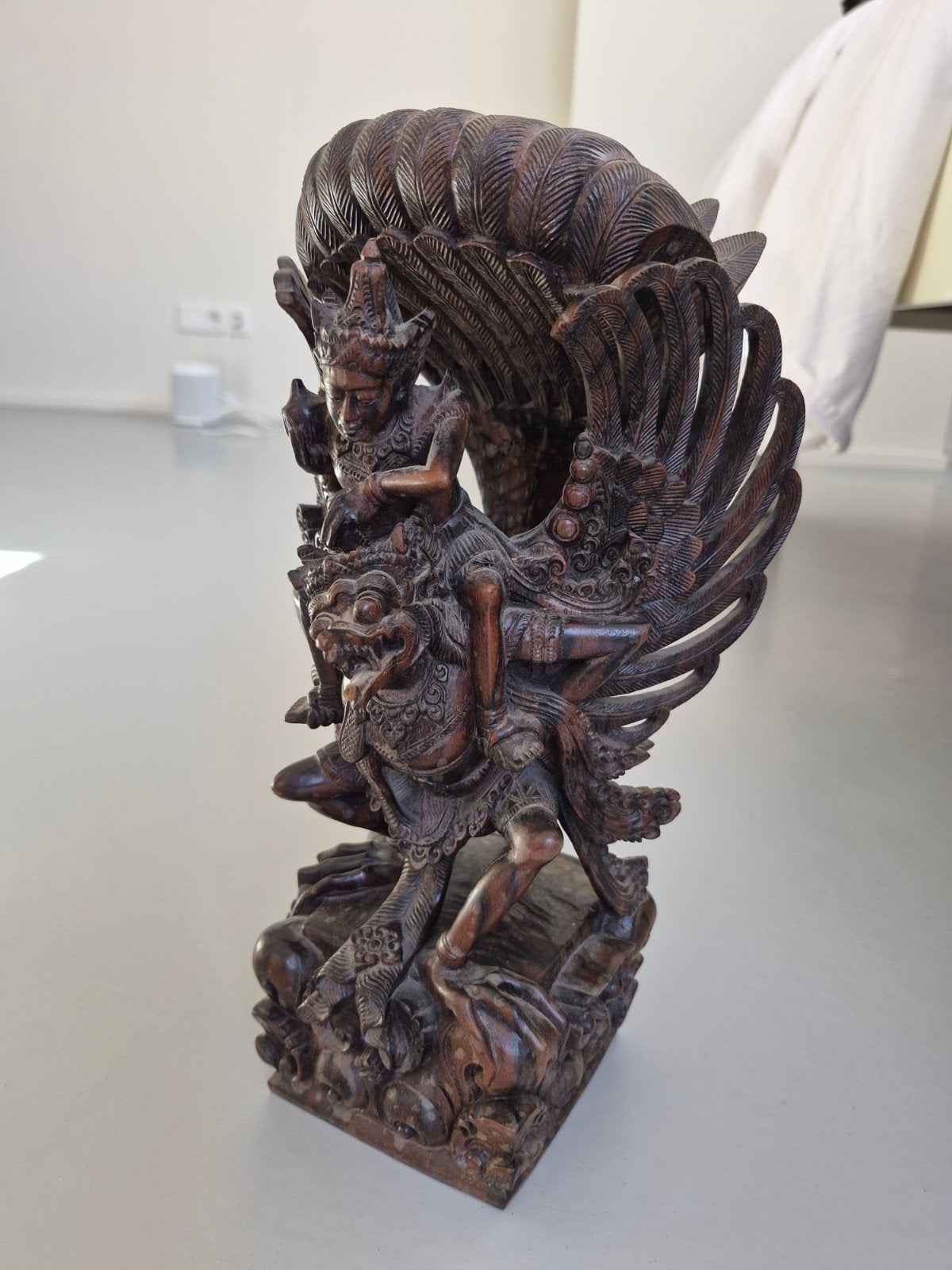 Garuda uit Indonesië, Antiek en Kunst, Kunst | Beelden en Houtsnijwerken, Ophalen of Verzenden