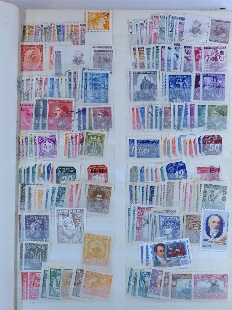 STAMPVOL boek, vooral KLASSIEK OOST-EUROPA - (H55), Ophalen of Verzenden, Buitenland