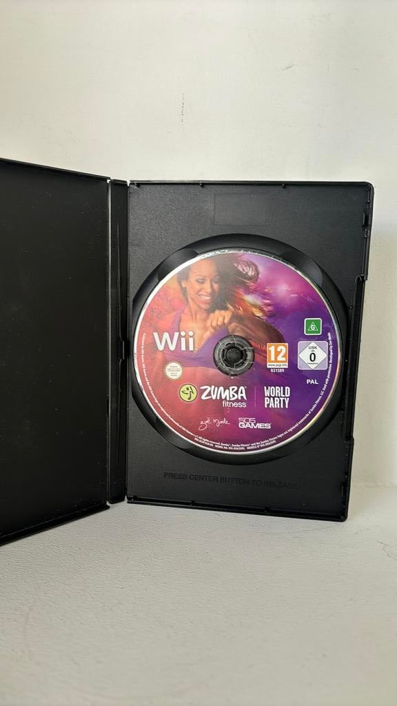 Nintendo Wii-game Zumba Fitness World Party, 1 speler, Ophalen of Verzenden, Zo goed als nieuw, Vanaf 3 jaar