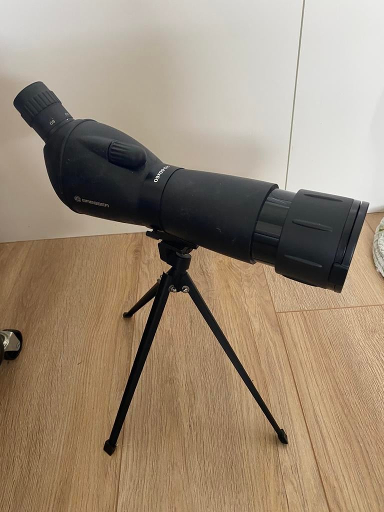 Bresser Spotting Scope - Travel 20-60x60, Ophalen of Verzenden, Gebruikt, Minder dan 80 mm, Lenzentelescoop (refractor)