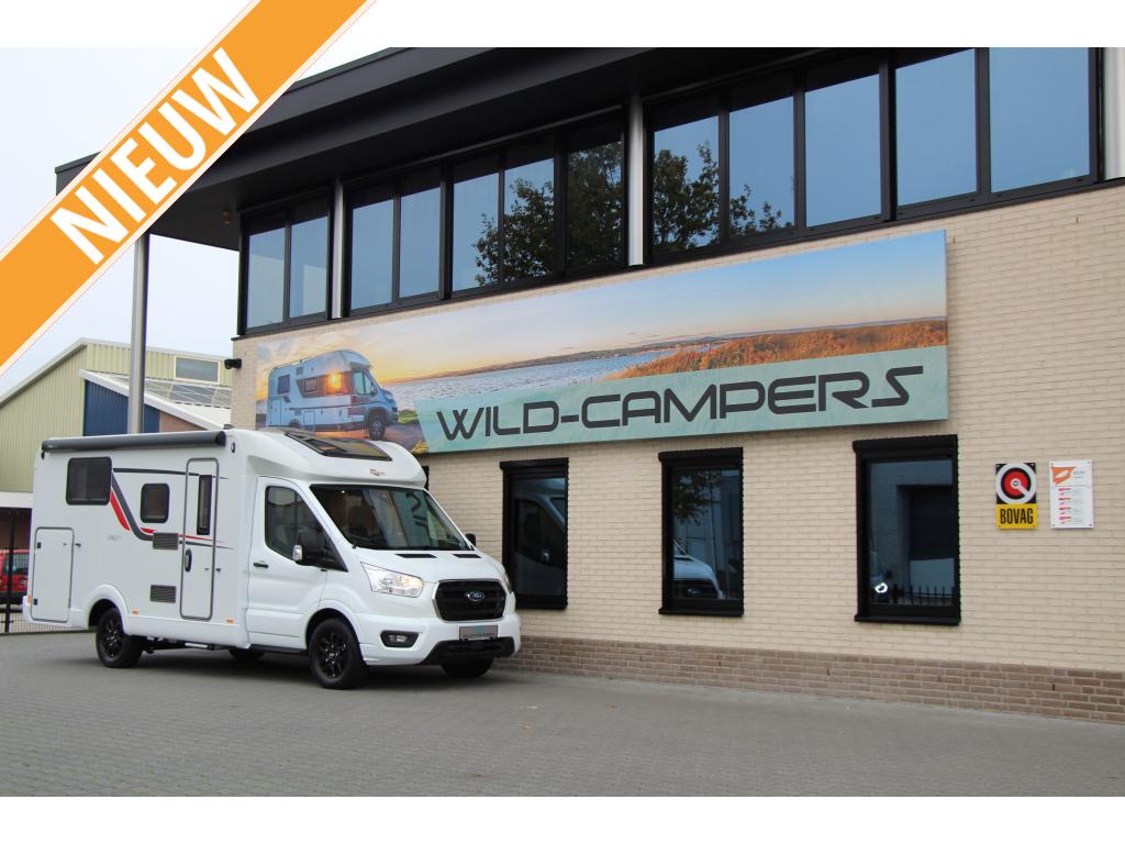 Bürstner Lineo T620 - 130PK AUTOMAAT - COMPACT 660C, Caravans en Kamperen, Campers, Automaat, Ringverwarming, Buitenlamp, Ford