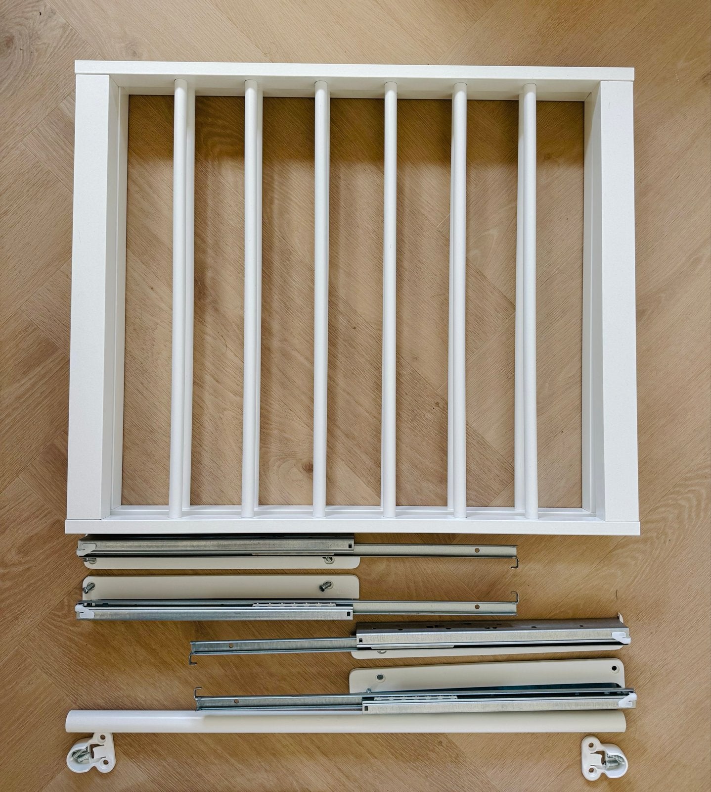onderdelen: kledingroede, multihanger, broek, Zo goed als nieuw, Minder dan 100 cm, Metaal, Met hangruimte