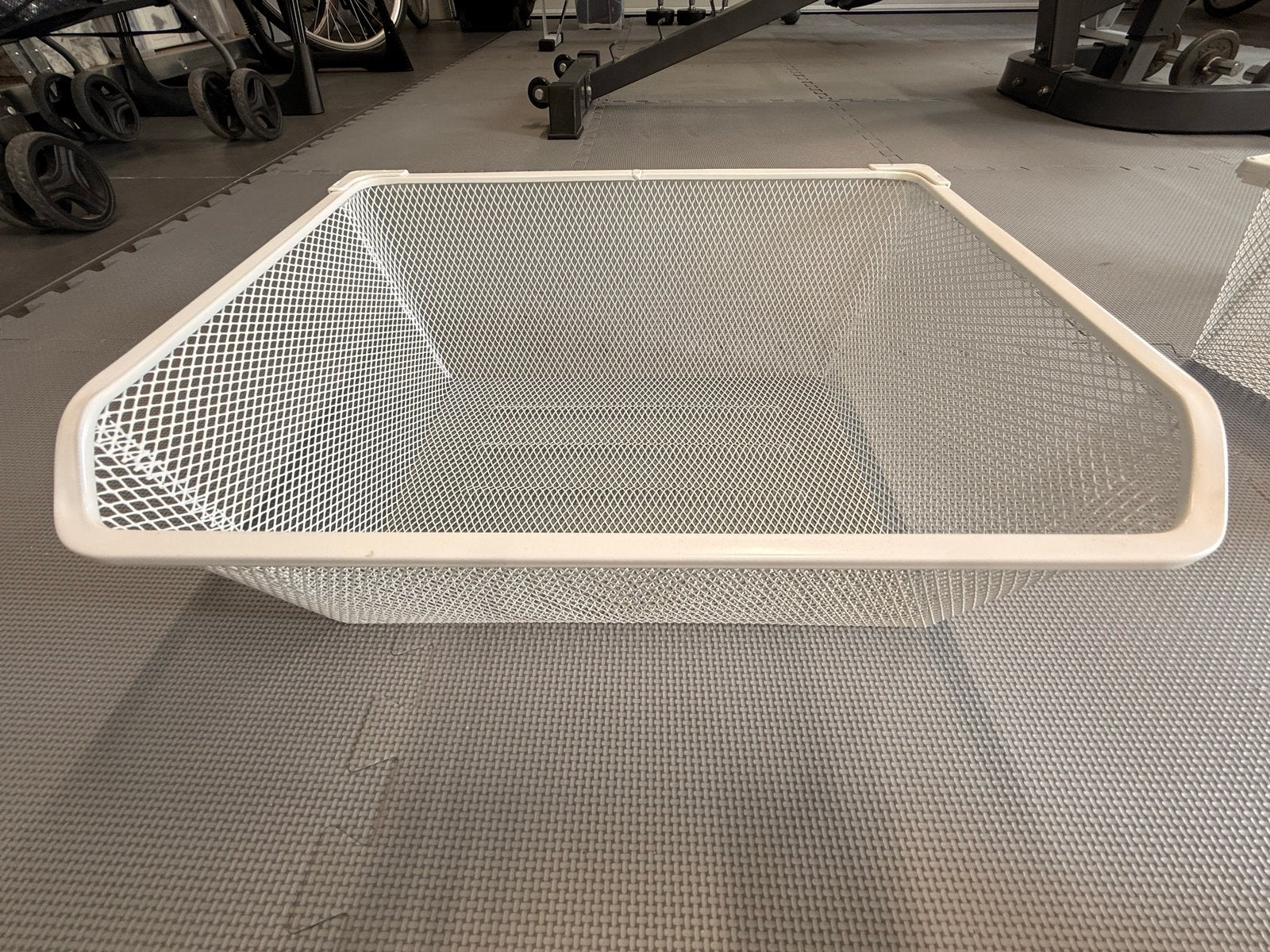 Komplement - 4x Witte draadmand voor Pax ikea kast, Ophalen, Gebruikt, 50 tot 100 cm, Minder dan 100 cm