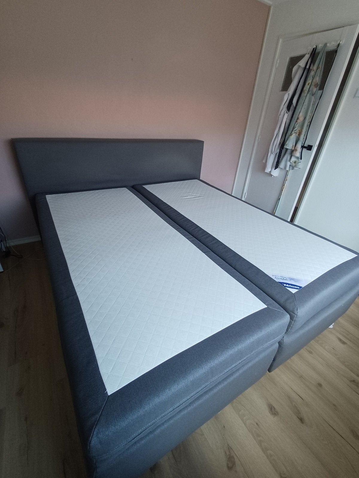 Boxspring 180 x 200, Ophalen, Gebruikt, Tweepersoons, 180 cm
