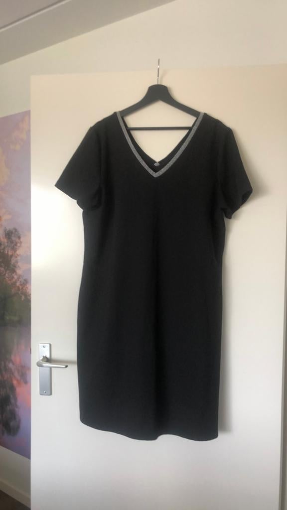 Geisha Tuniek Jurkje Zwart Maat 2XXL/44, Kleding | Dames, Ophalen of Verzenden, Zo goed als nieuw, Maat 42/44 (L), Zwart