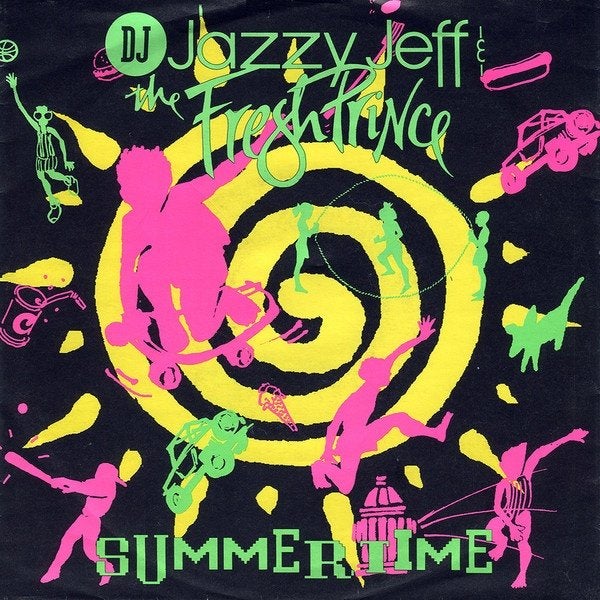 Vinyl single DJ Jazzy Jeff & The Fresh Prince ‎– Summertime, 7 inch, Ophalen of Verzenden, Zo goed als nieuw, Beschermende buitenhoes
