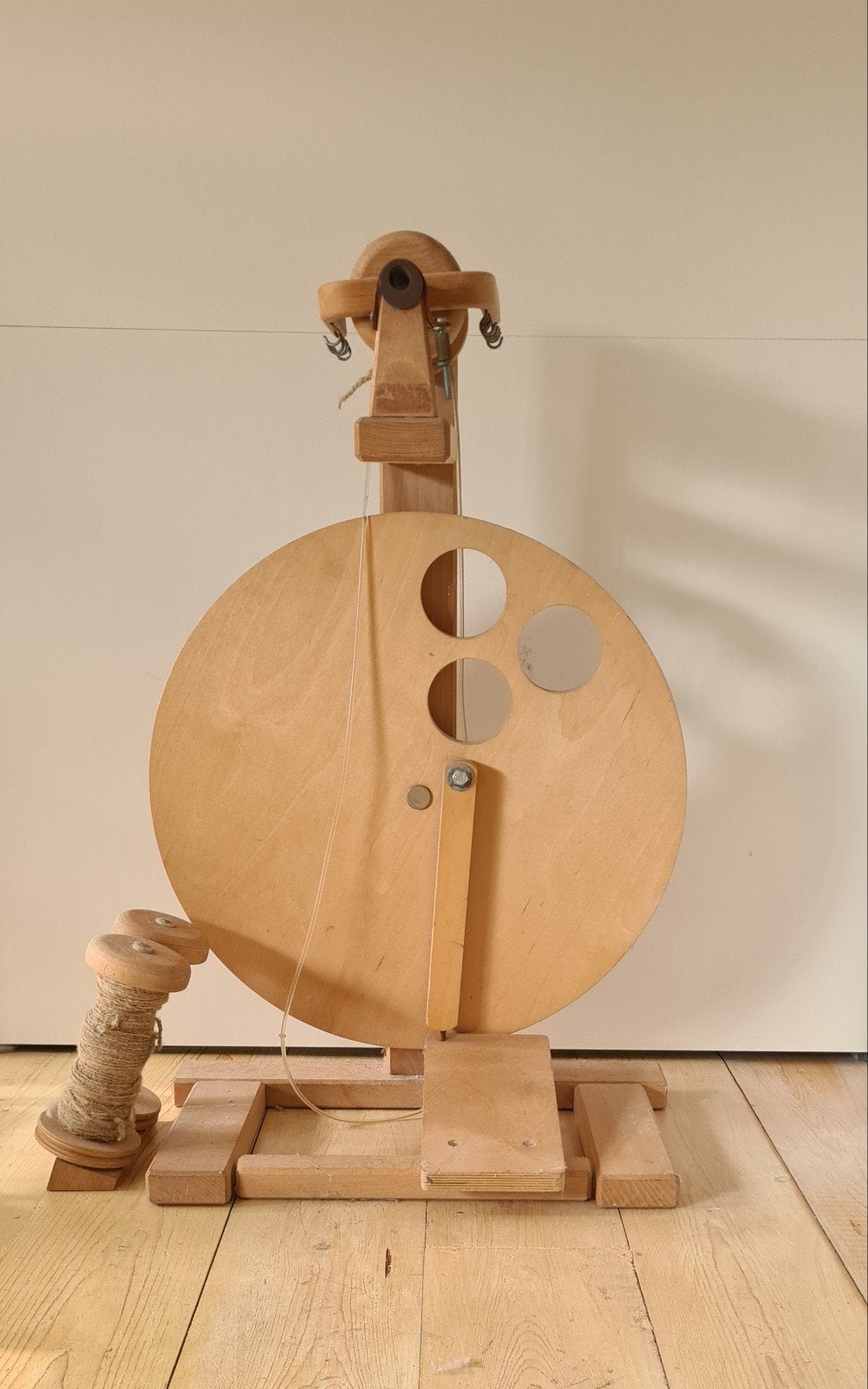 Spinnewiel model Rotterdam van de firma Wernekinck- Mooie vo, Ophalen, Spinnewiel