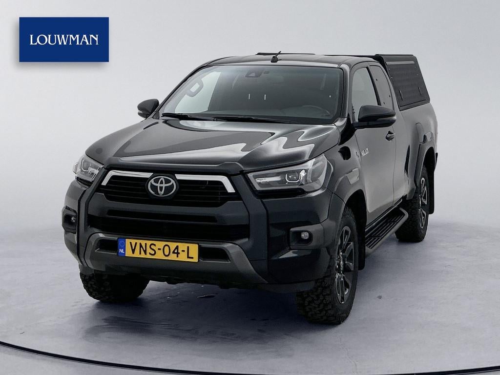 Toyota Hilux 2.8 D-4D Xtra Cab Invincible 204pk Adaptieve cr, Auto's, Toyota, Automaat, Stof, Gebruikt, 4 cilinders