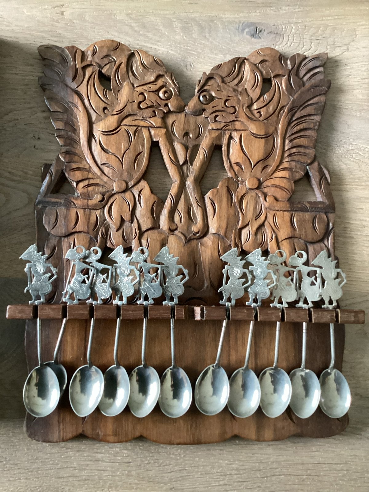 Theelepels met houder, Ophalen of Verzenden