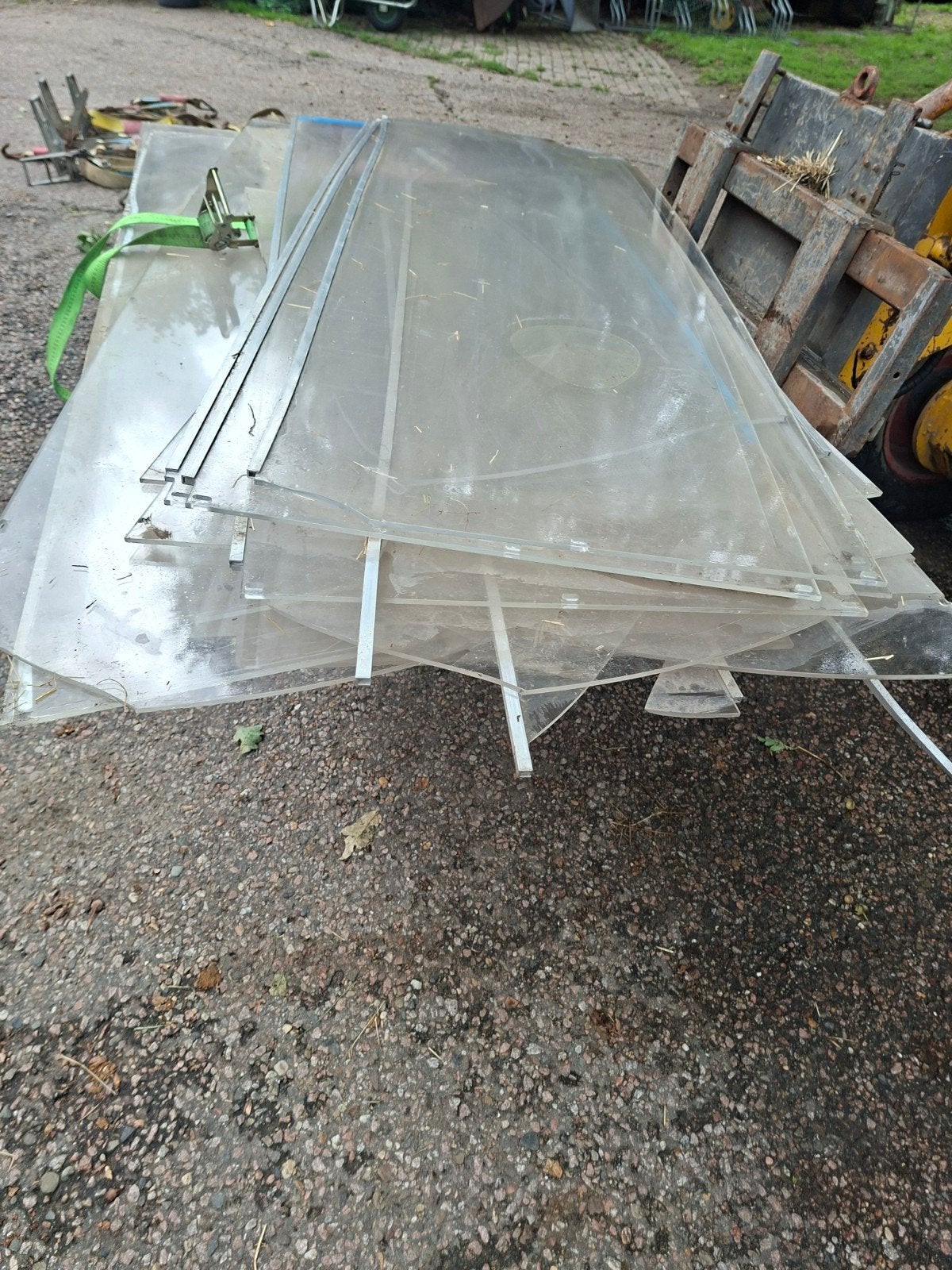 Grote partij gebruikt plexiglasplaten voor diverse toepassin, Ophalen, Gebruikt, Minder dan 80 cm, 160 cm of meer