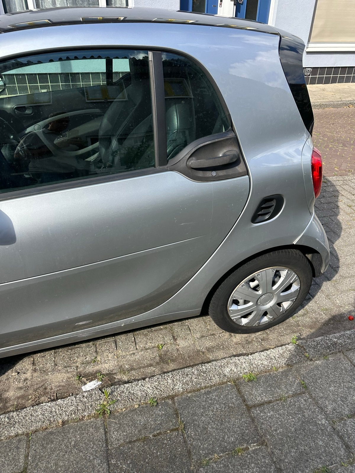 Smart ForTwo EQ 82pk 2019 Grijs, Auto's, Automaat, Achterwielaandrijving, 37 €/maand, 3 min