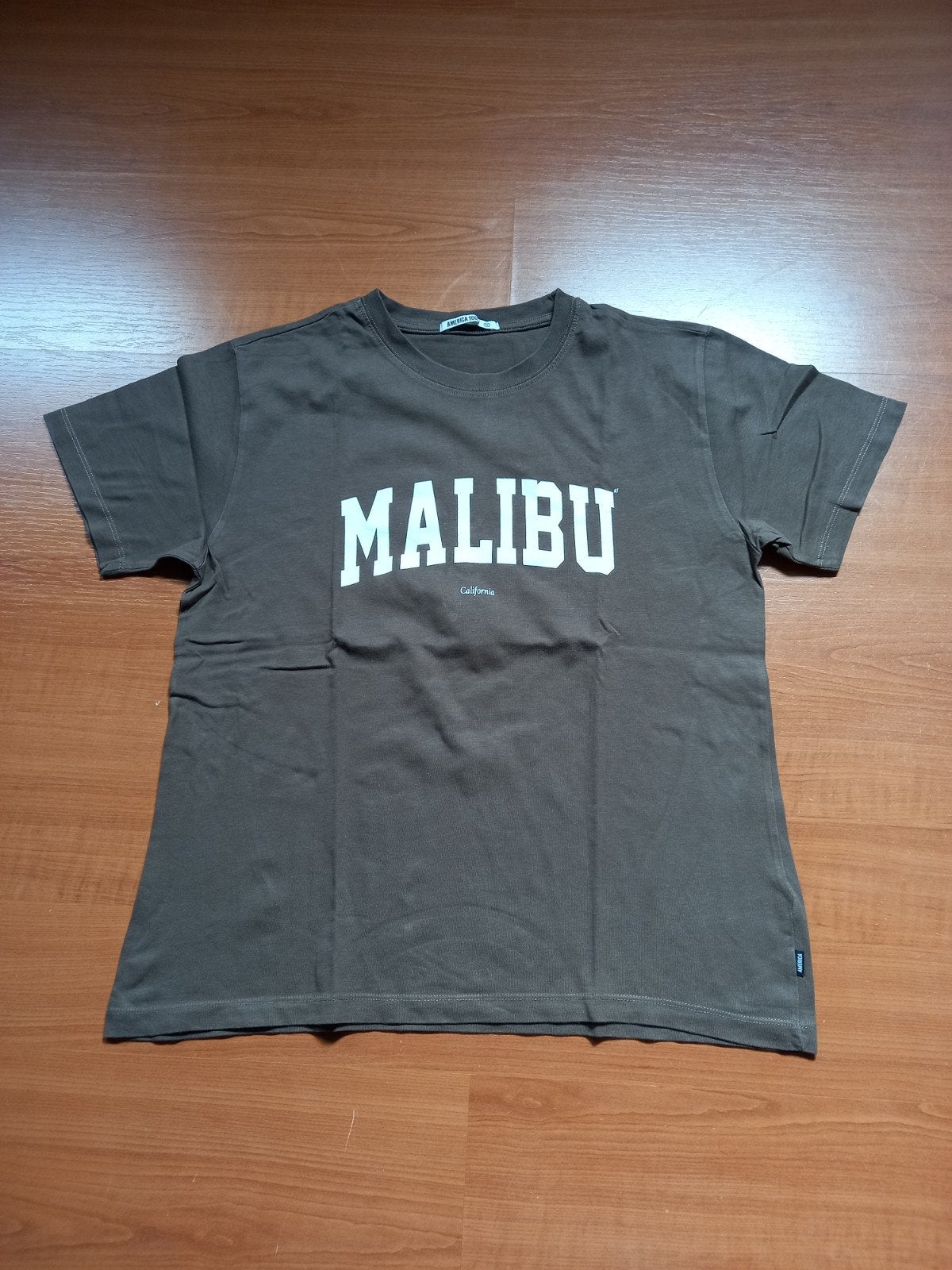 T-shirt America today maat m, Maat 38/40 (M), Bruin, Ophalen of Verzenden, Zo goed als nieuw