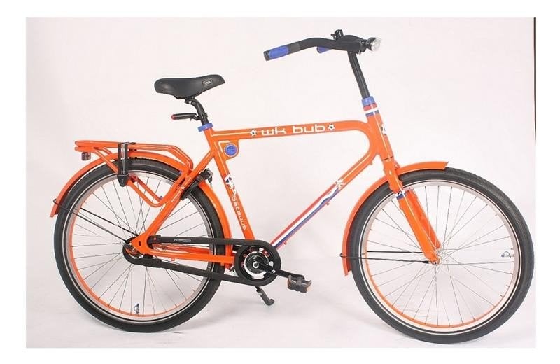 Oranje Batavus WK Bub Stadsfiets - Zo goed als nieuw, Ophalen, Terugtraprem, Versnellingen, Batavus