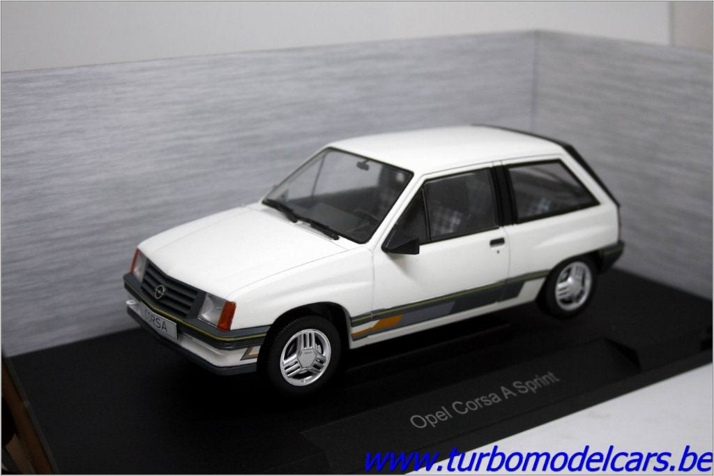 Opel Corsa A Sprint 1983  1/18 MCG, Ophalen of Verzenden, Nieuw, Auto, Overige merken