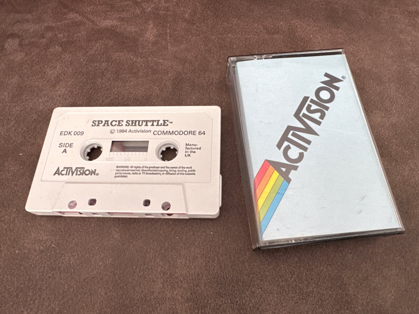 Activision Space Shuttle Commodore 64 Cassette Game, Spelcomputers en Games, Gebruikt, 1 speler, Ophalen of Verzenden, Vanaf 7 jaar