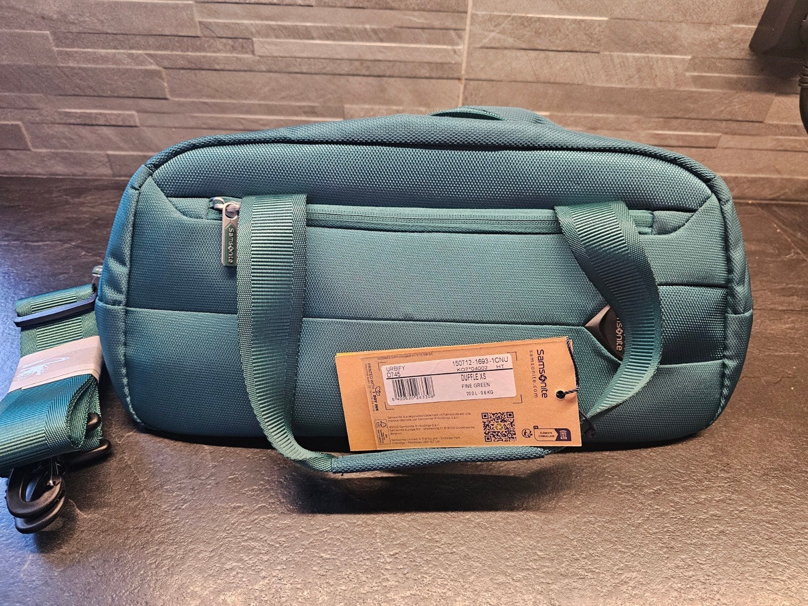 Samsonite Duffle XS pine green, Ophalen of Verzenden, Nieuw
