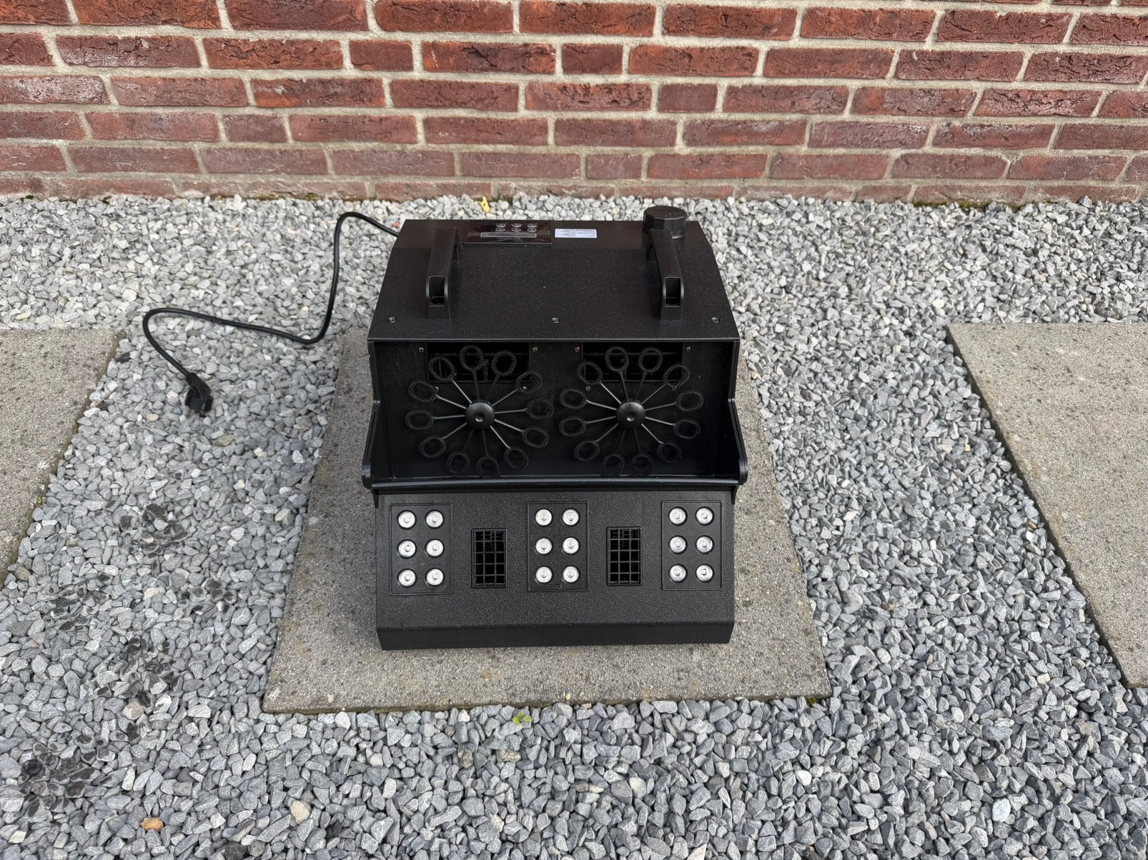 1500W Rookmachine Hazer + Bellenblaas + RGB LED + DMX, Ophalen of Verzenden, Rookmachine, Kleur