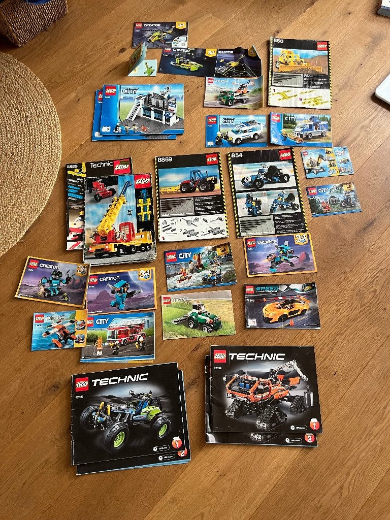 Enorme verzameling Lego, vintage/modern, technisch/gewoon, Ophalen, Gebruikt, Lego, Overige typen