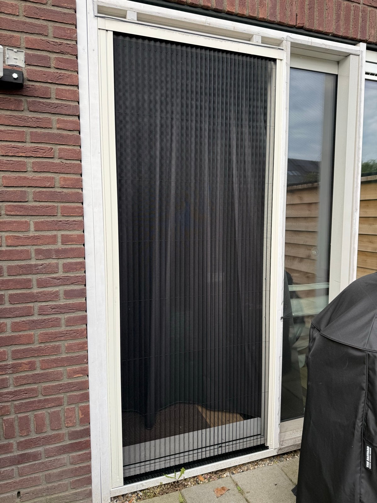 Hordeur 96x228 (eventueel in houten frame), Ophalen, Gebruikt, Hordeur, 200 tot 215 cm