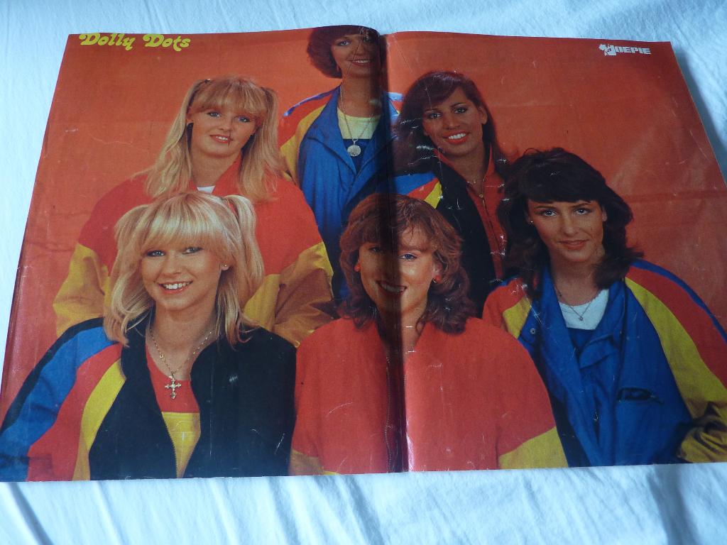 DOLLY DOTS KLEUREN POSTER JOEPIE, Verzenden, Zo goed als nieuw, A1 t/m A3, Film en Tv