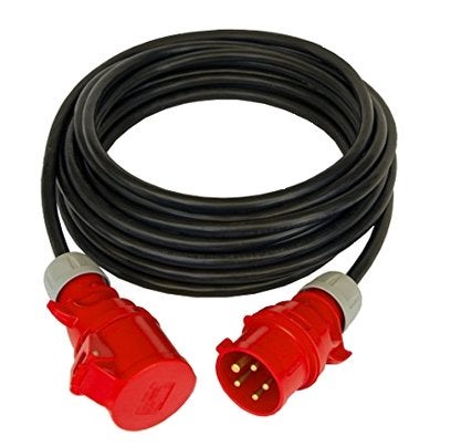 CEE 16A 20 meter krachtstroom verlengkabel 400V, Verzenden, Nieuw, Apparatuur