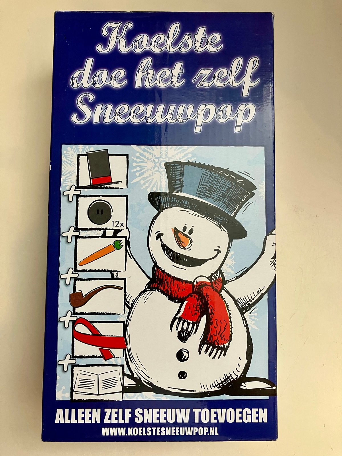 Sneeuwpop pakket - Maak je eigen sneeuwpop!, Overige thema's, Textiel, Nieuw, Meerkleurig