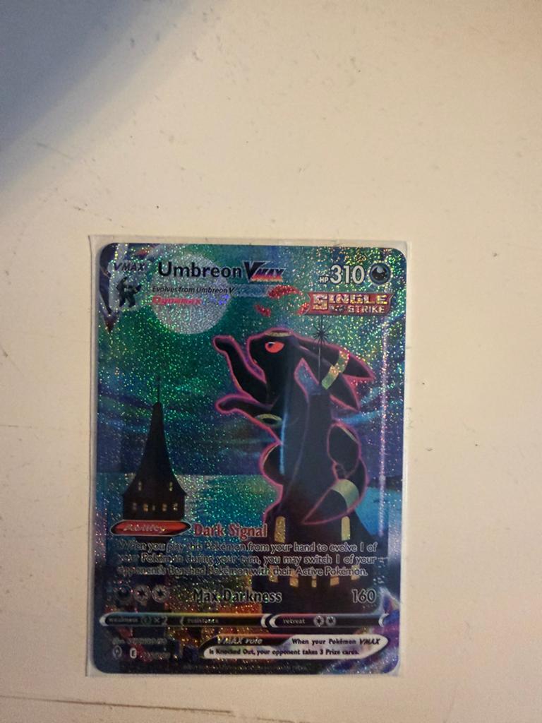 Umbreon vmax 215/203 Evolving skies, Verzenden, Nieuw, Losse kaart