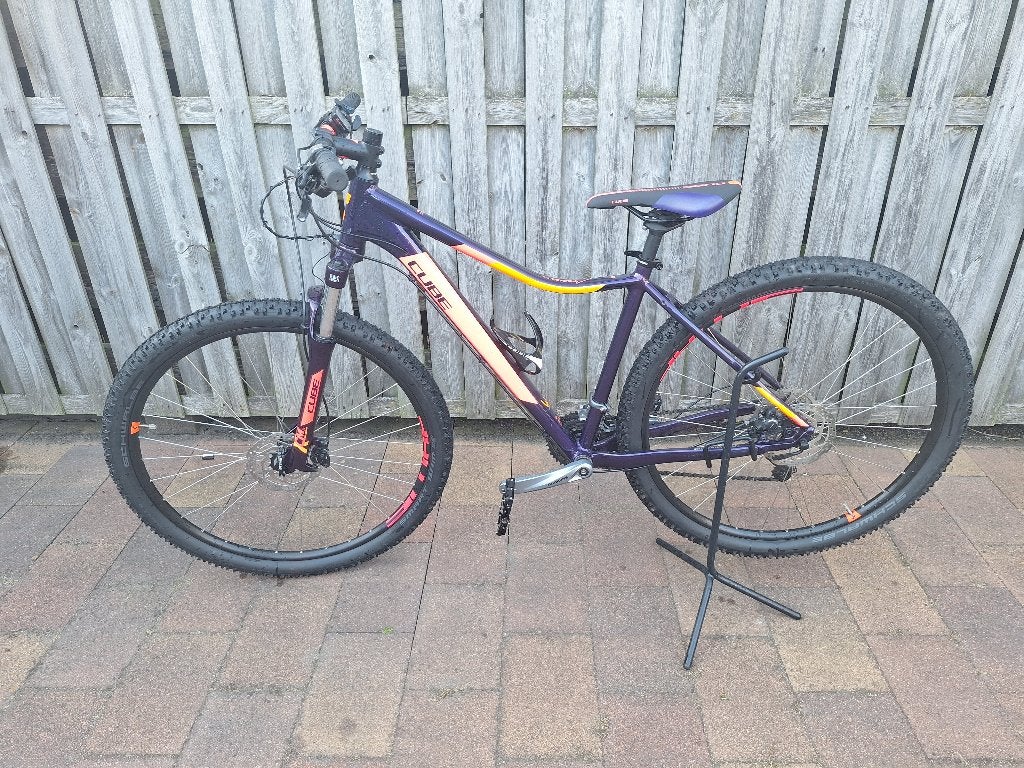 Cube, Mountainbike, MTB, dames, Fietsen en Brommers, Fietsen | Mountainbikes en ATB, Gebruikt, Hardtail, 45 tot 49 cm, Dames