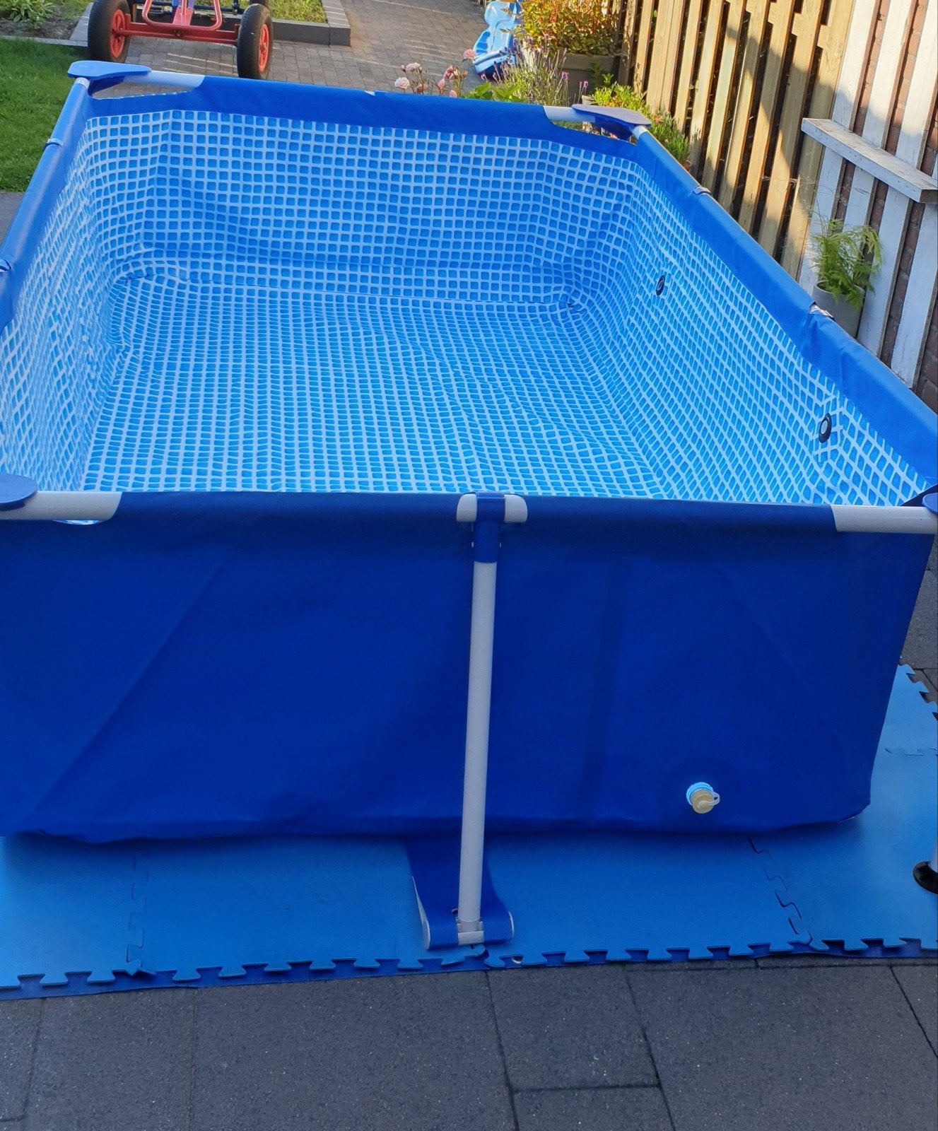 Intex zwembad compleet!!, Ophalen, Rechthoekig, Opzetzwembad, Minder dan 80 cm