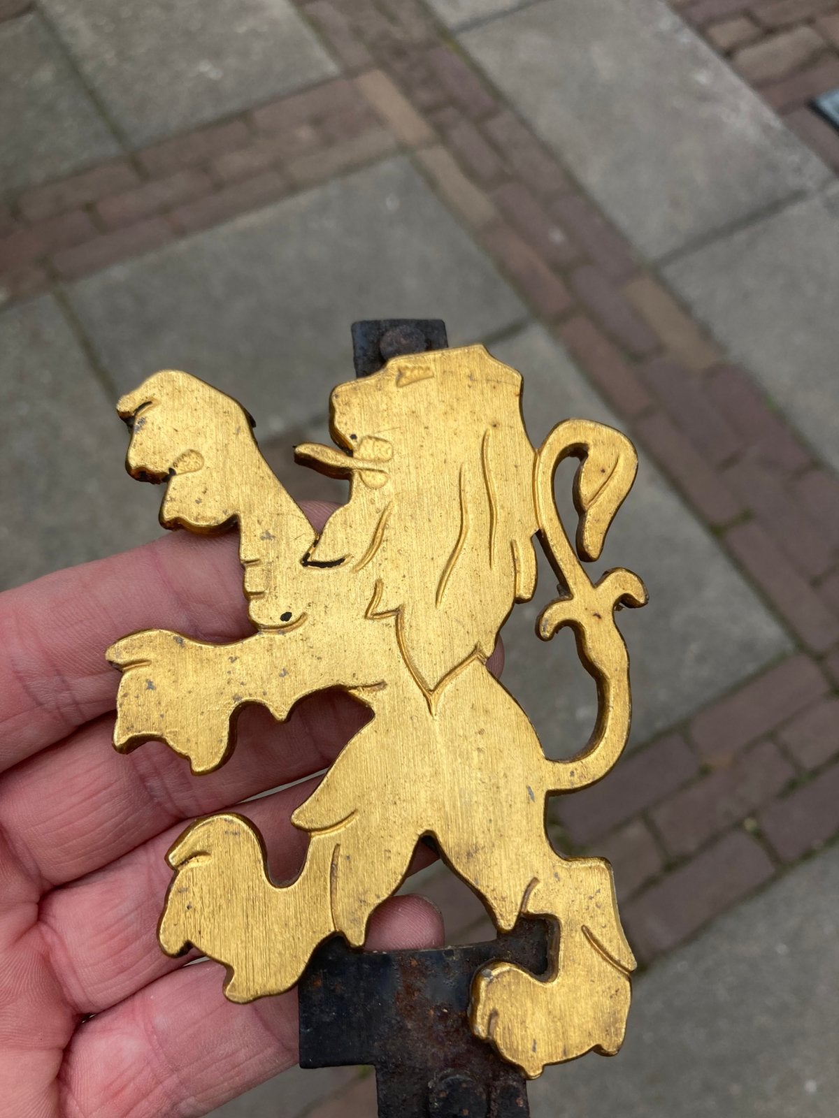 Peugeot embleem jaren 70, Ophalen, Gebruikt, Peugeot