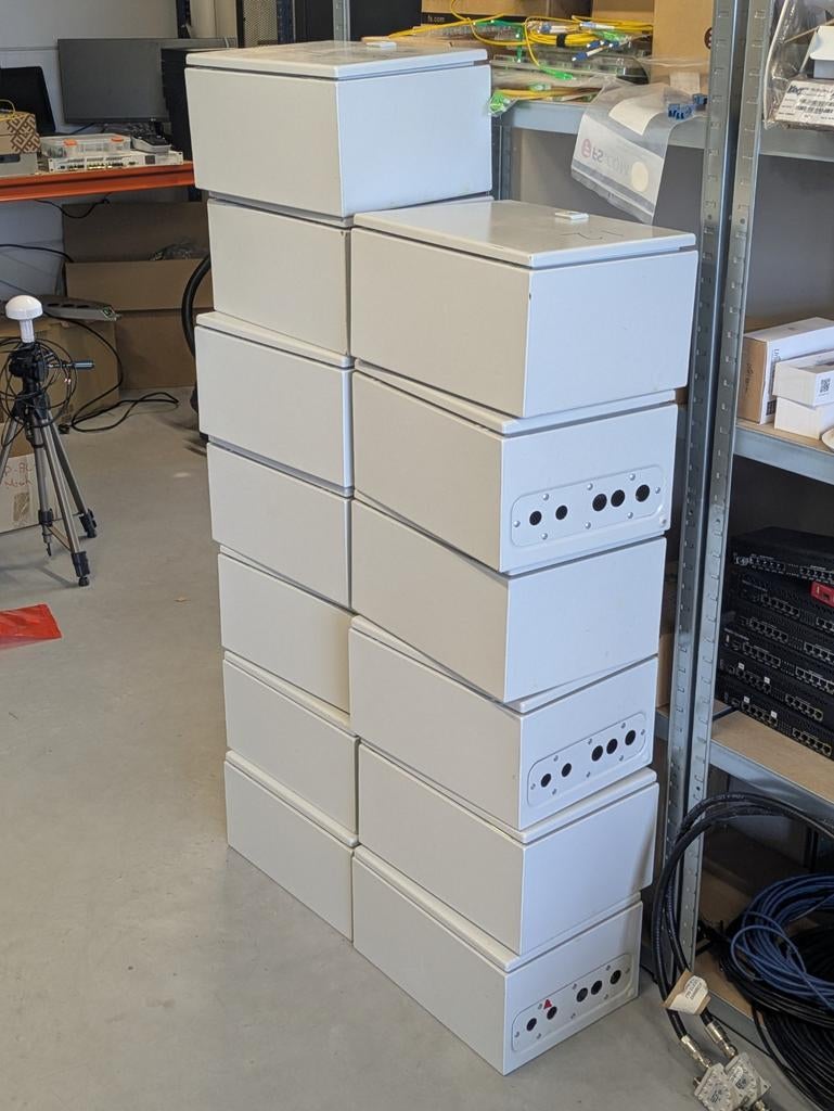 3x Rittal AE 1034.500 Gebruikte Schakelkast - 30x40x21, Ophalen, Gebruikt, Overige typen