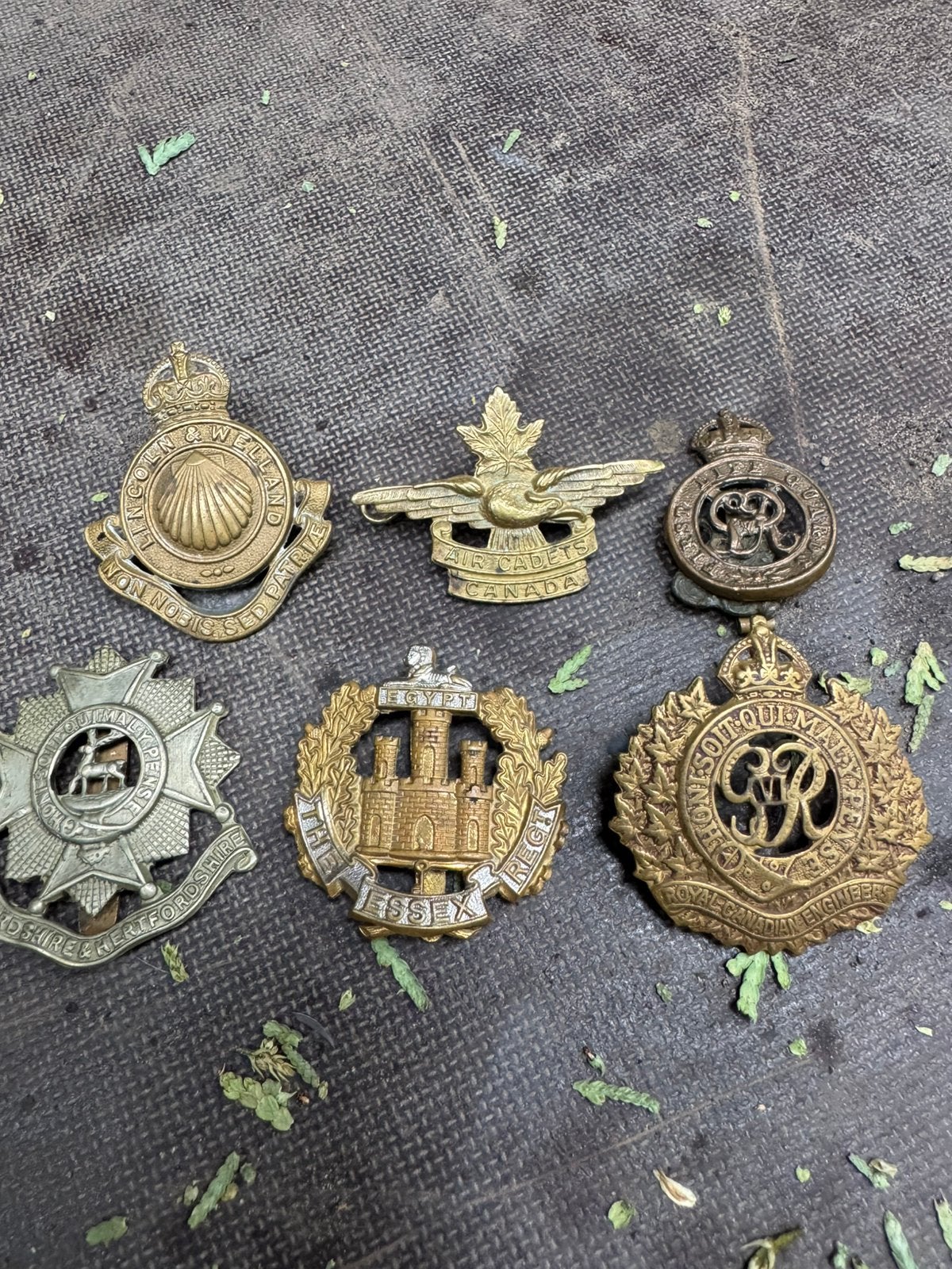 Baret emblemen, Ophalen of Verzenden, Landmacht, Engeland, Embleem of Badge