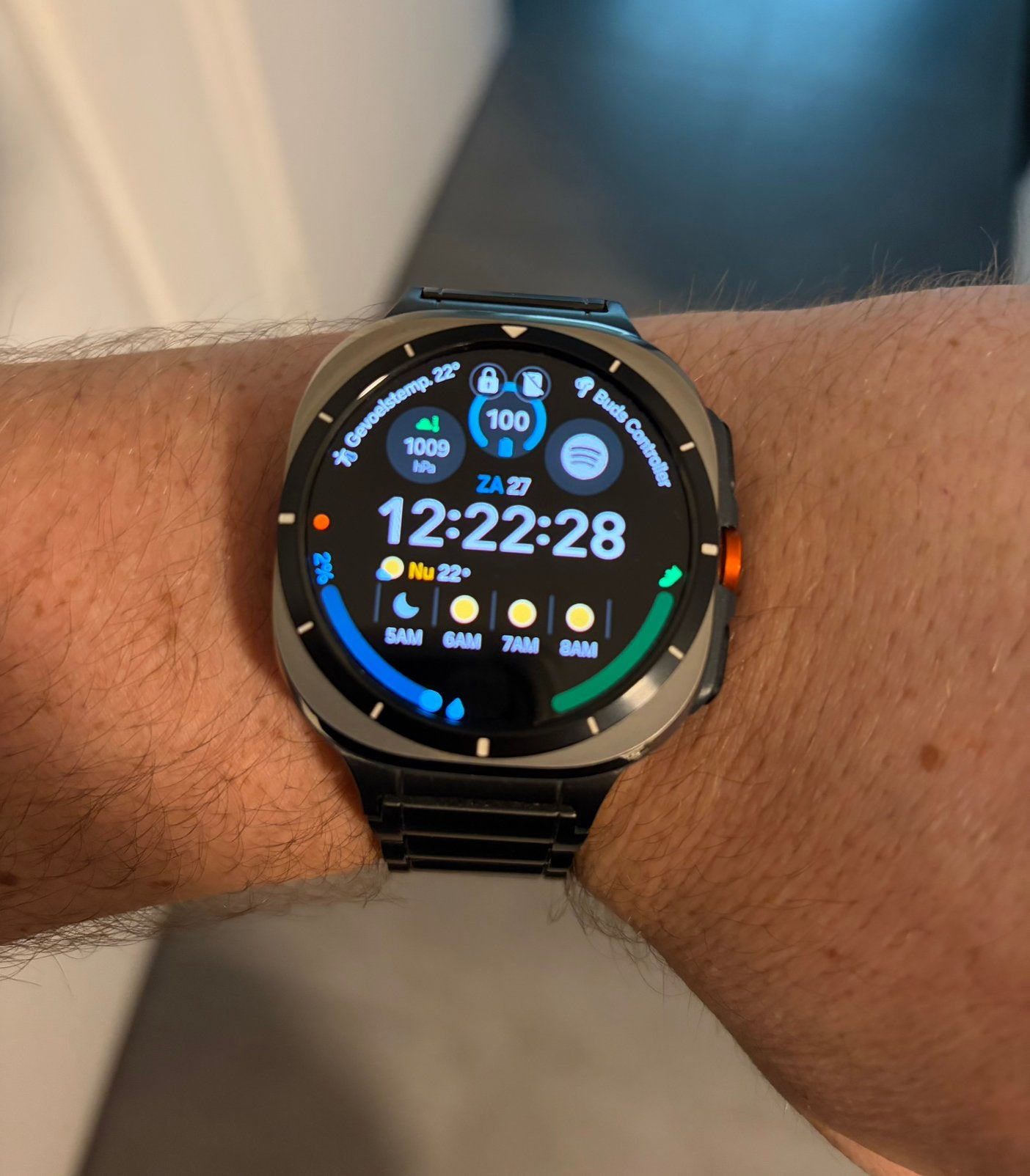 Samsung Galaxy Watch Ultra 47mm 2025, Ophalen of Verzenden, Zo goed als nieuw, Zwart, Android