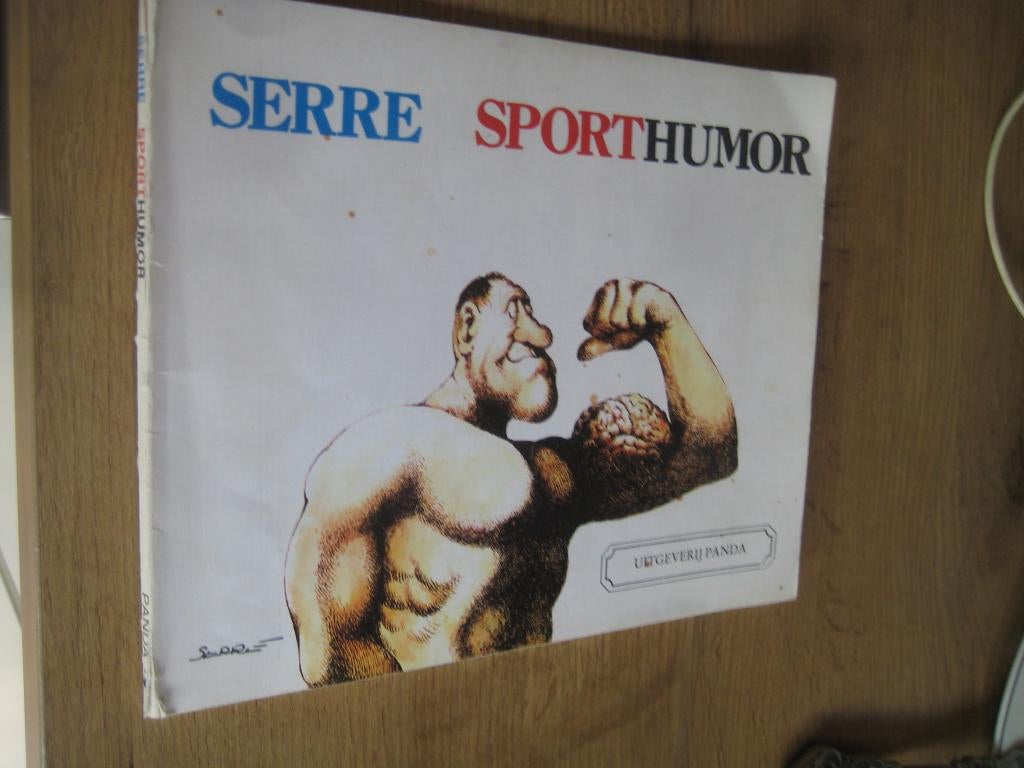 sport humor - cartoons van claude serre, Ophalen of Verzenden, Zo goed als nieuw, Overige sporten