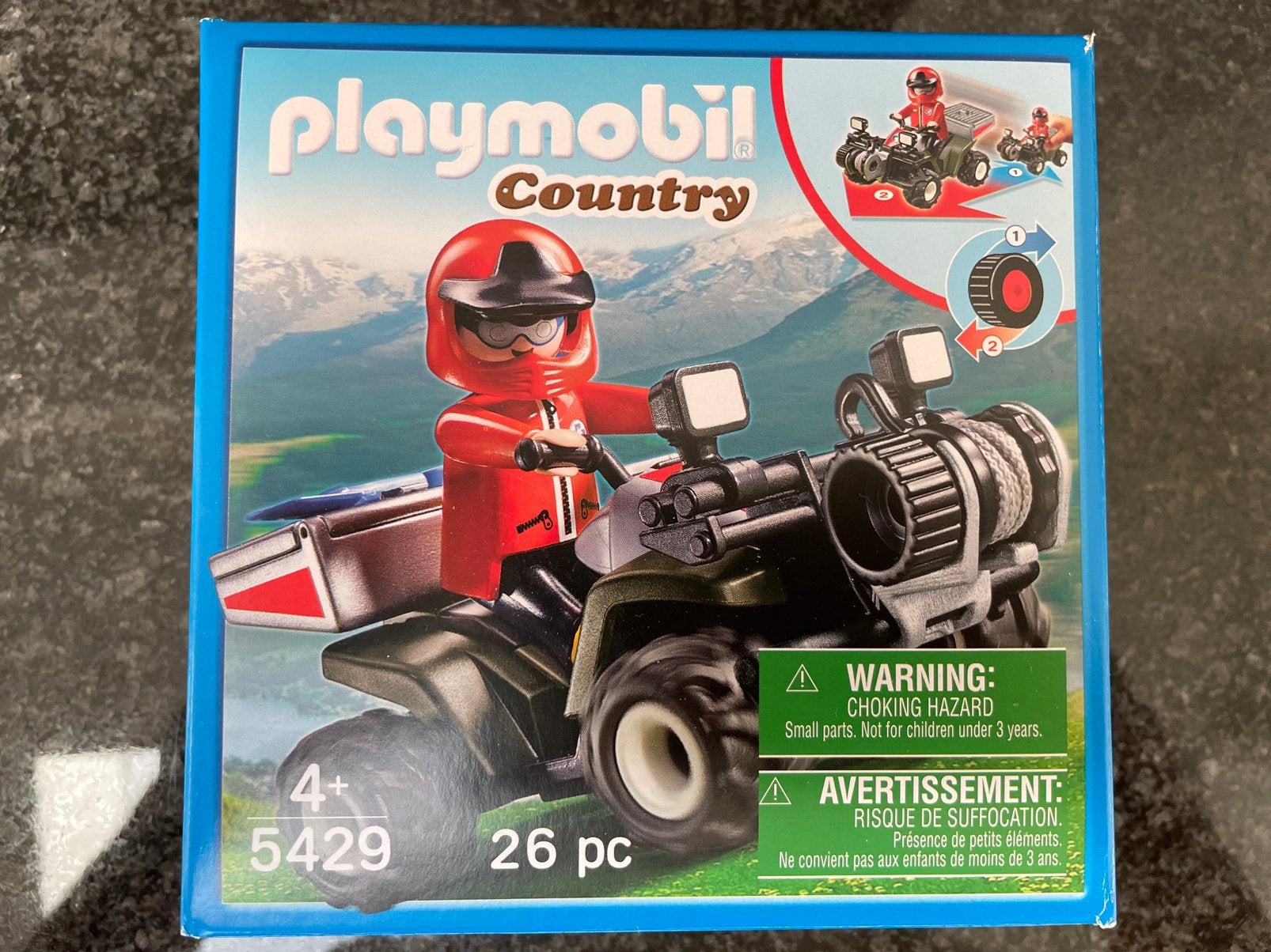 Playmobil. Crossmotor(Quad), Ophalen, Gebruikt, Sports & action, Voertuig