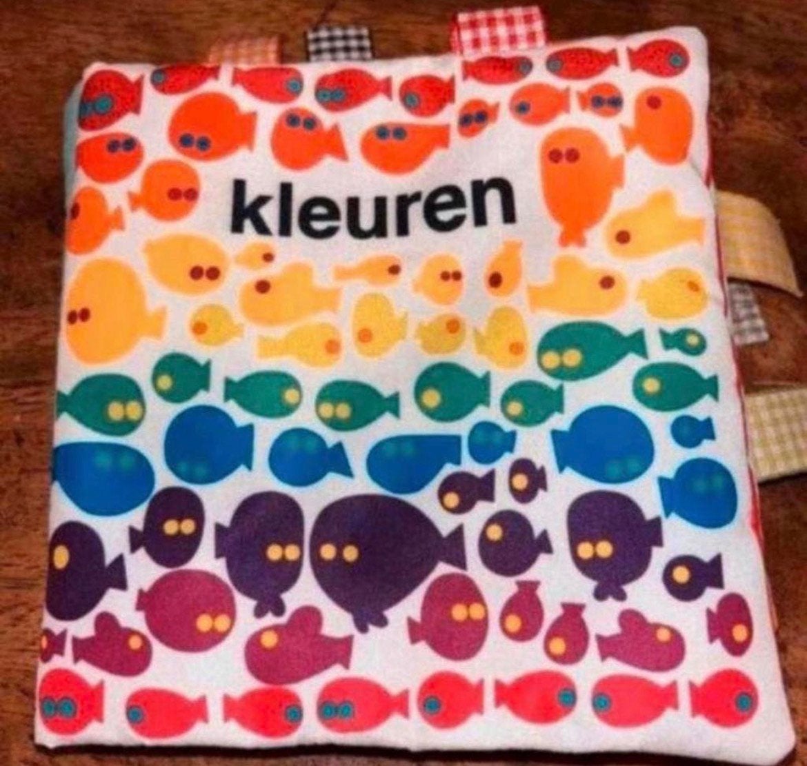 Boek van stof baby speelgoed, Ophalen of Verzenden, Nieuw, Overige typen