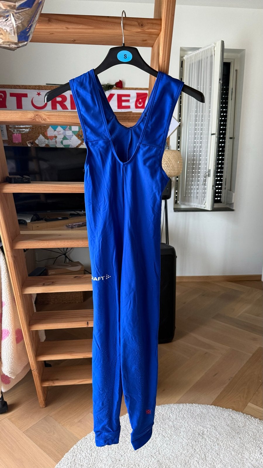 Craft sportpak blauw - Maat S, Kleding | Dames, Sportkleding, Blauw, Overige typen, Ophalen of Verzenden, Zo goed als nieuw