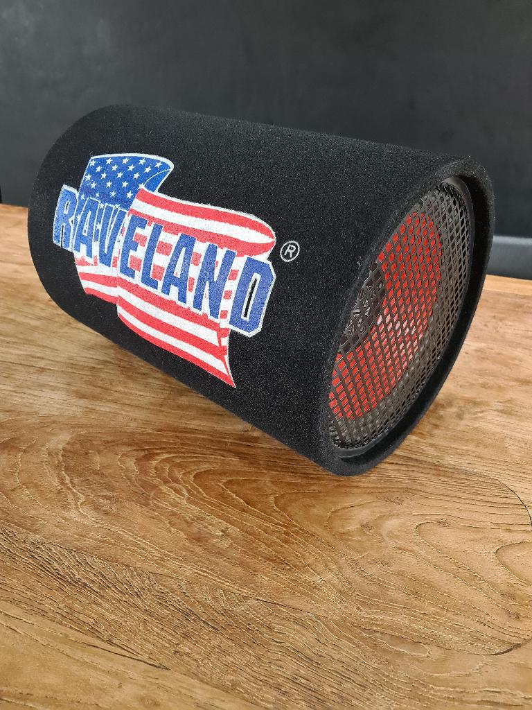 vintage Raveland Bass Machine 650W speaker subwoofer zgan, Auto diversen, Autospeakers, Ophalen, Zo goed als nieuw