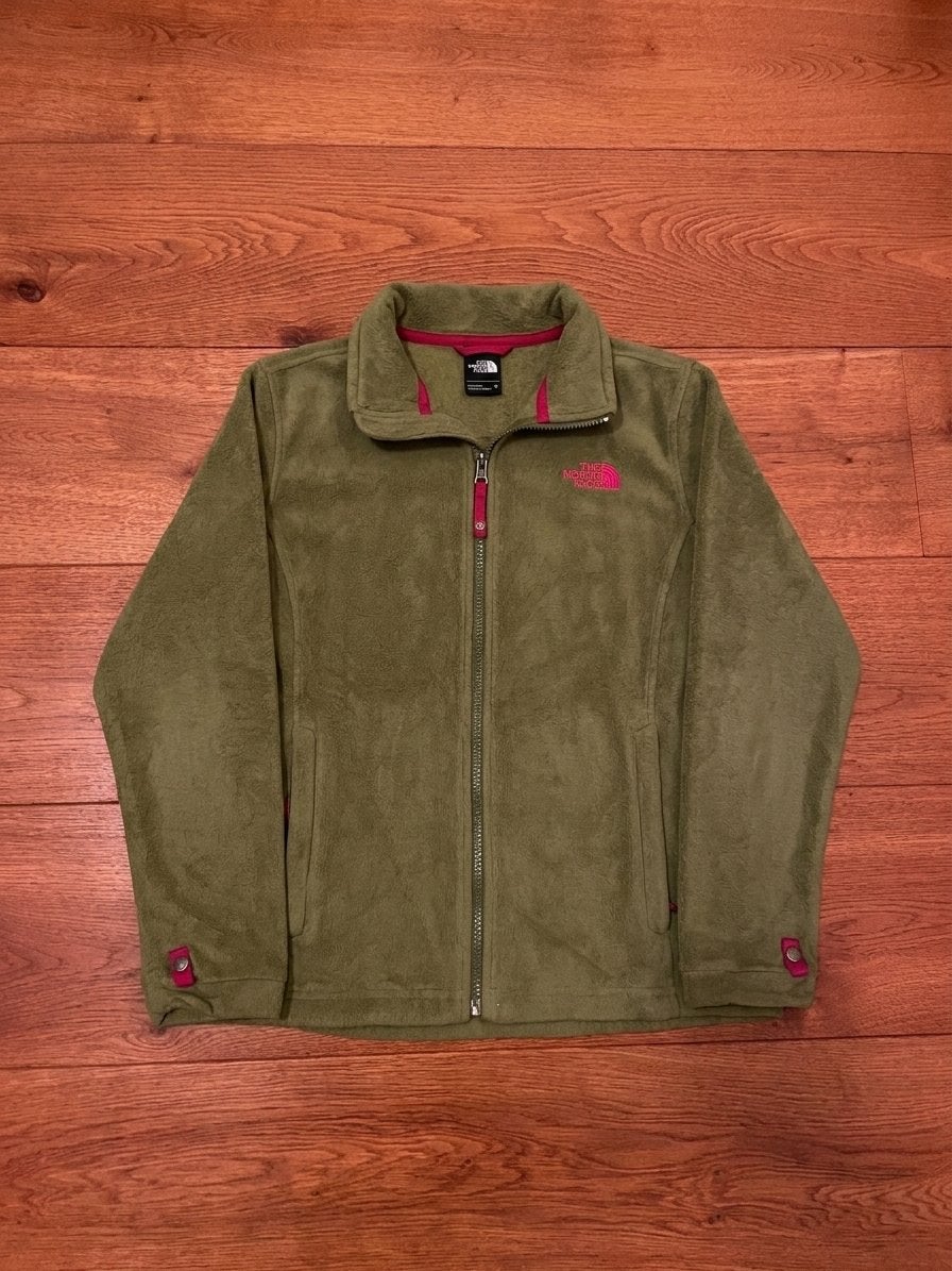 The North Face fleece jas voor meiden - maat 164, Ophalen of Verzenden, Zo goed als nieuw, Jongen of Meisje, Jas