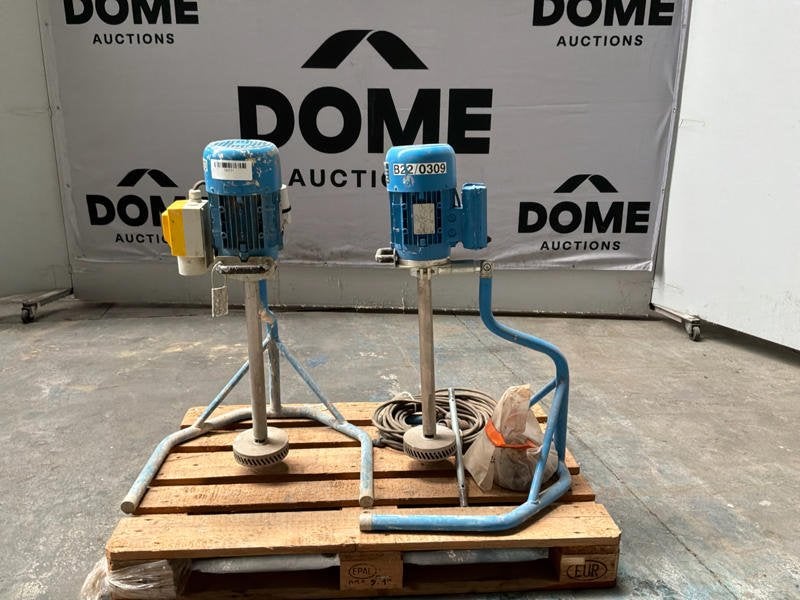 2009 DESOI AKM 150D mortelmenger (2x)