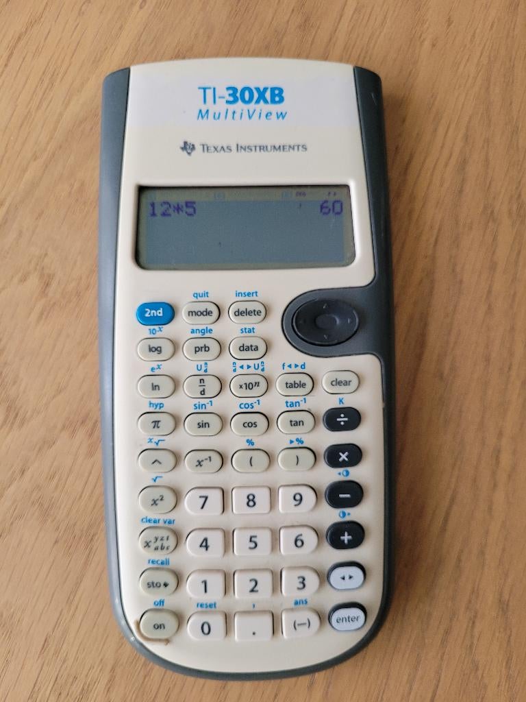 TI-30XB multiview, Ophalen of Verzenden, Grafische rekenmachine, Gebruikt