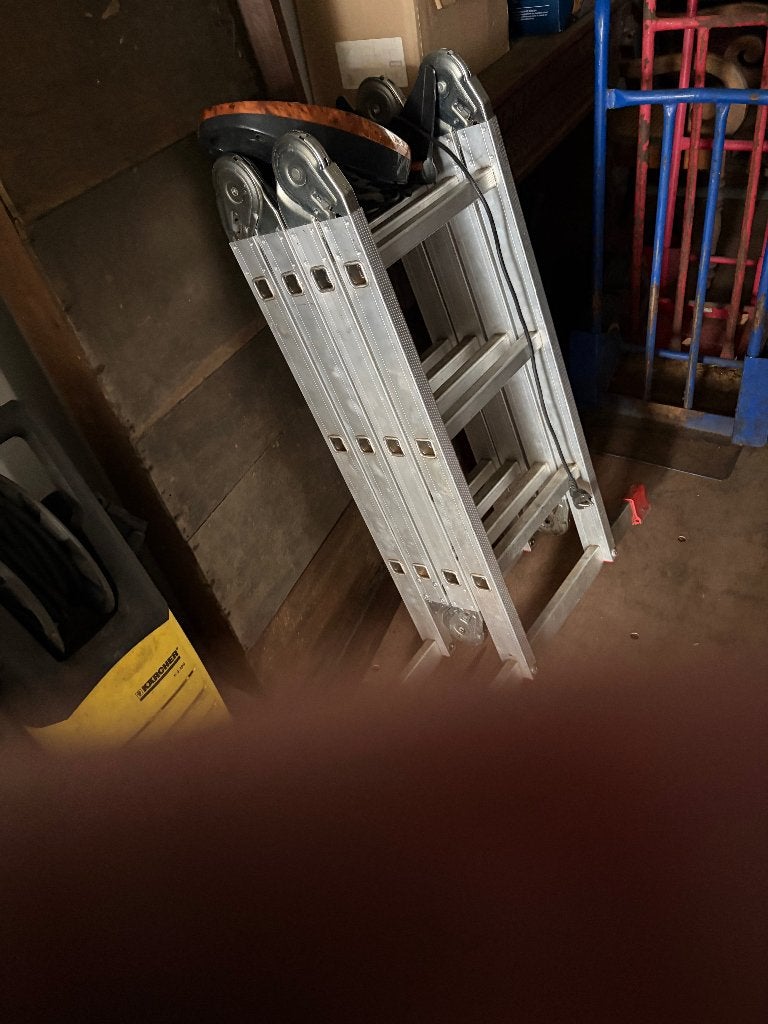 Trappen, Doe-het-zelf en Verbouw, Gebruikt, Trap, Ophalen of Verzenden, Opvouwbaar of Inschuifbaar