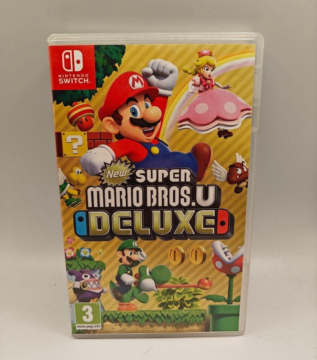 New super Mario bros U deluxe Nintendo switch, Spelcomputers en Games, ., Ophalen of Verzenden, Zo goed als nieuw, .
