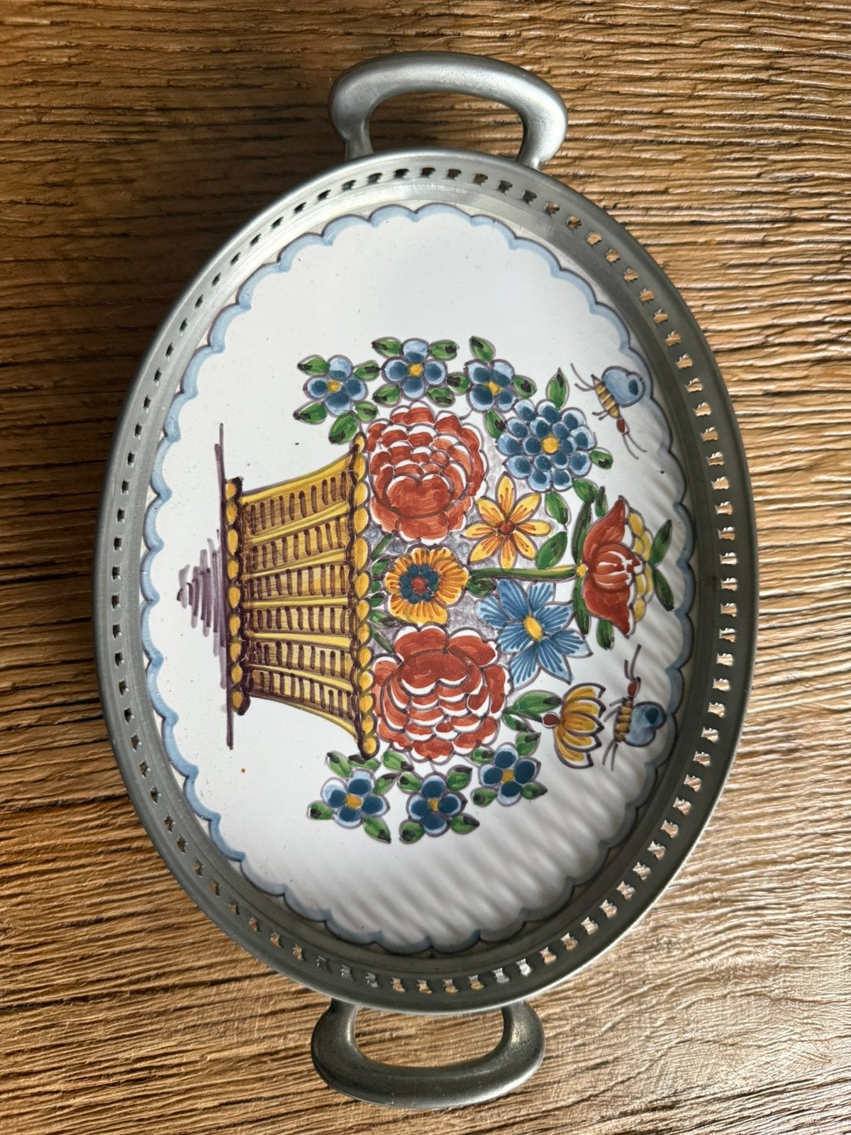 Antiek schaaltje makkum, Ophalen