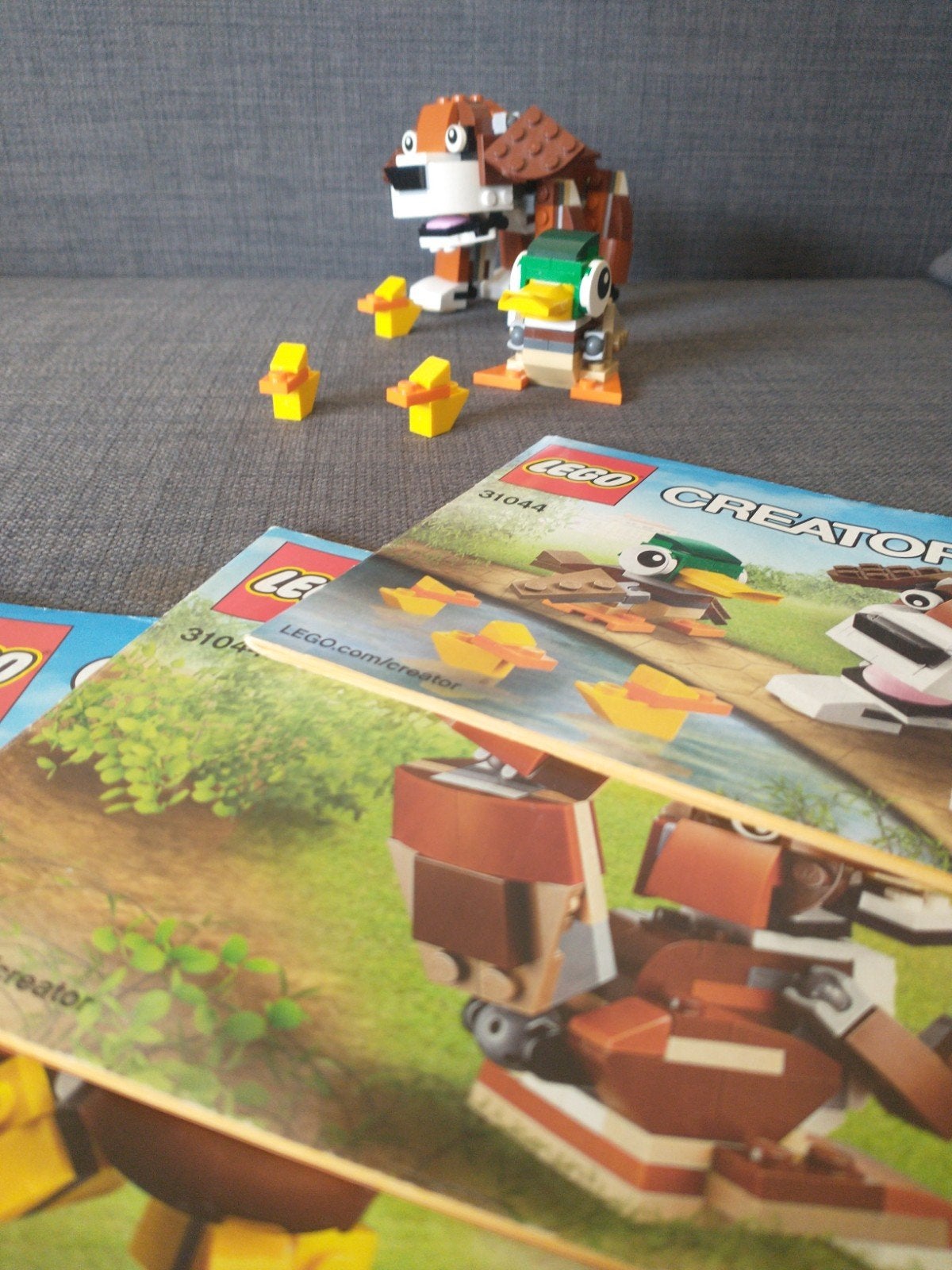 Lego Creator Park - dieren compleet, Lego, Ophalen of Verzenden, Zo goed als nieuw, Inclusief instructies