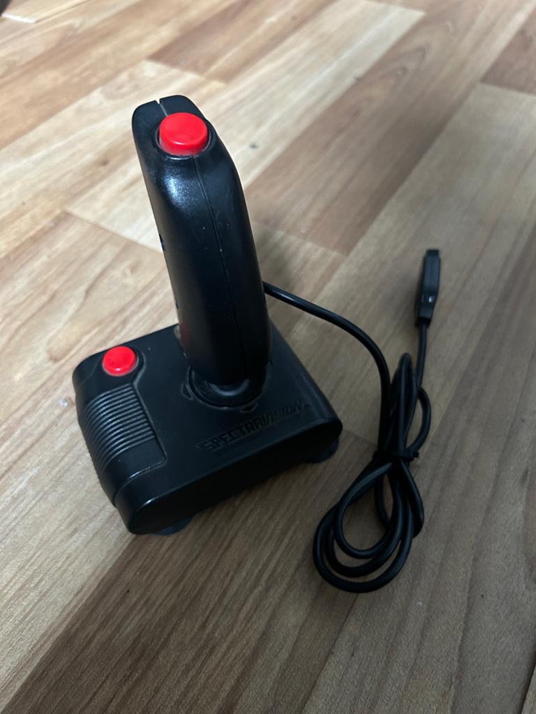 SpectraVision joystick Atari Commodore, Ophalen of Verzenden, Zo goed als nieuw